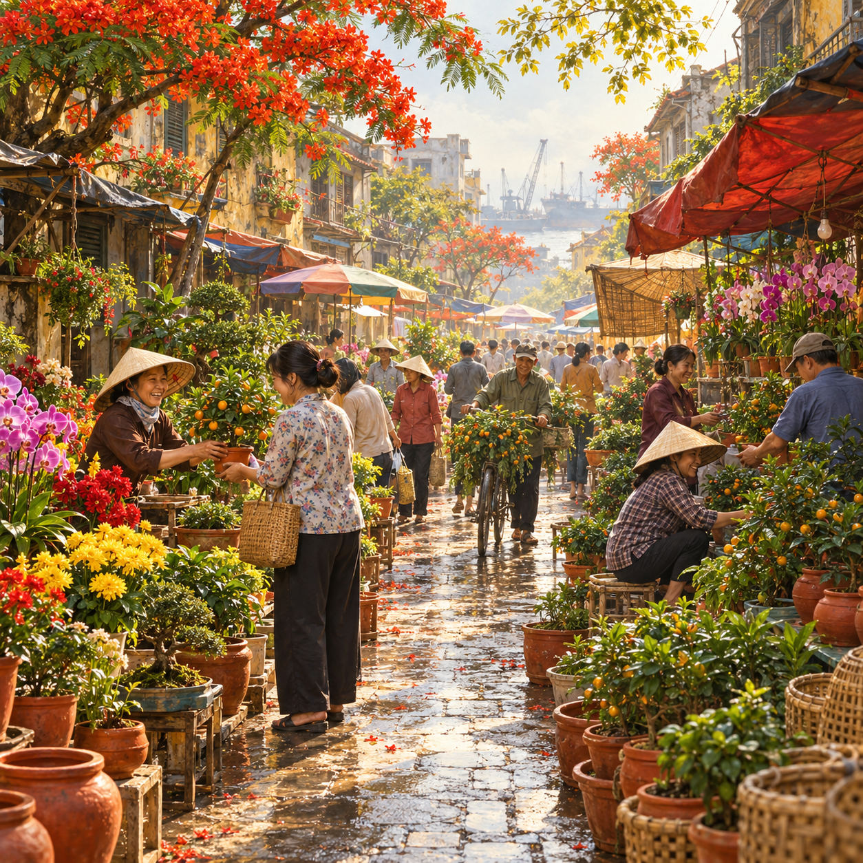 Ảnh của Chợ Hàng – Sáng Chủ nhật